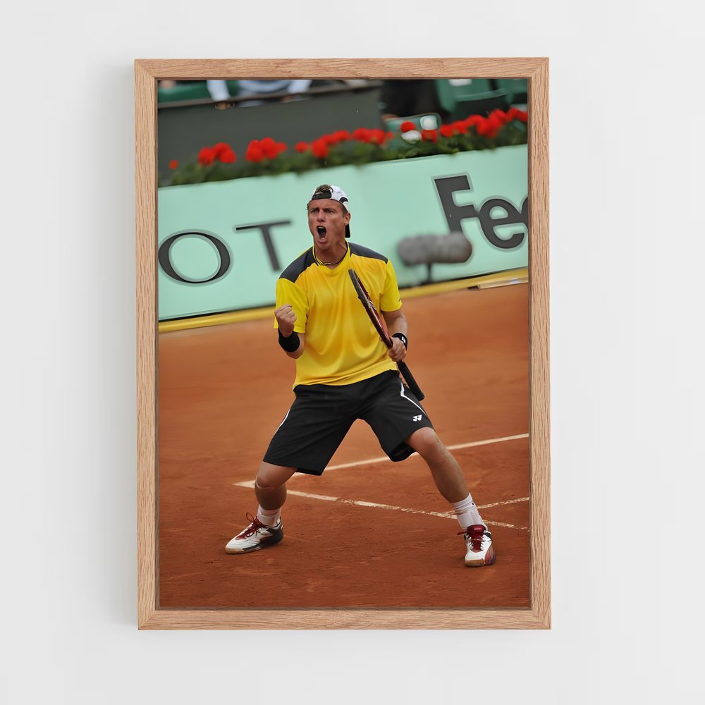 Poster La Victoire de Hewitt – affiche Tennis (vue 4)